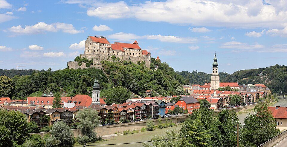 Ansicht von Burghausen