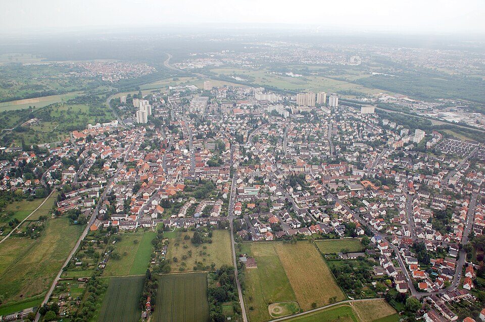 Maintal-Bischofsheim Luftaufnahme