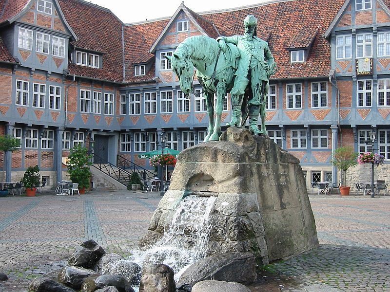 August II-Marktplatz Wolfenbuettel in Wolfenbüttel