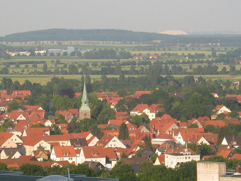 Blick vom Ebersberg in Springe