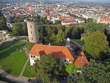 Sparrenburg innovative sights in Bielefeld