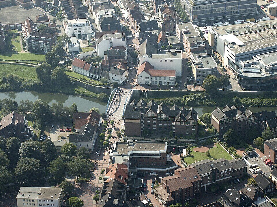 Luenen lippebruecke in Lünen