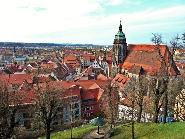Blick über die Altstadt von Pirna (Panorama of the historic centre of Pirna), geograph.org.uk