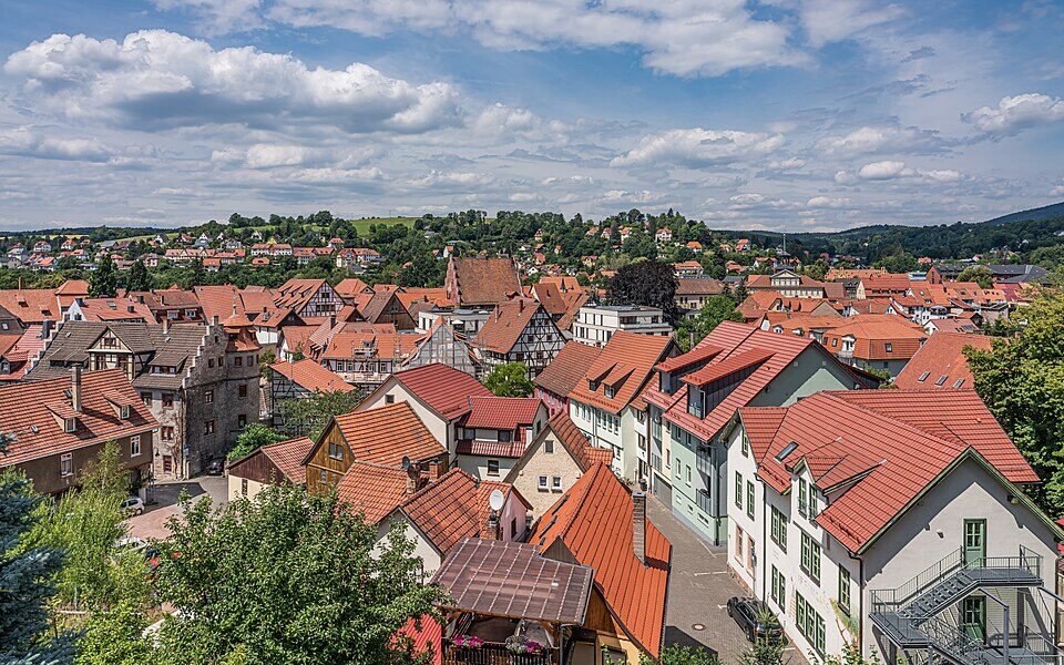 Thuringia Schmalkalden asv2020-07 img20 view from Schloss Wilhelmsburg