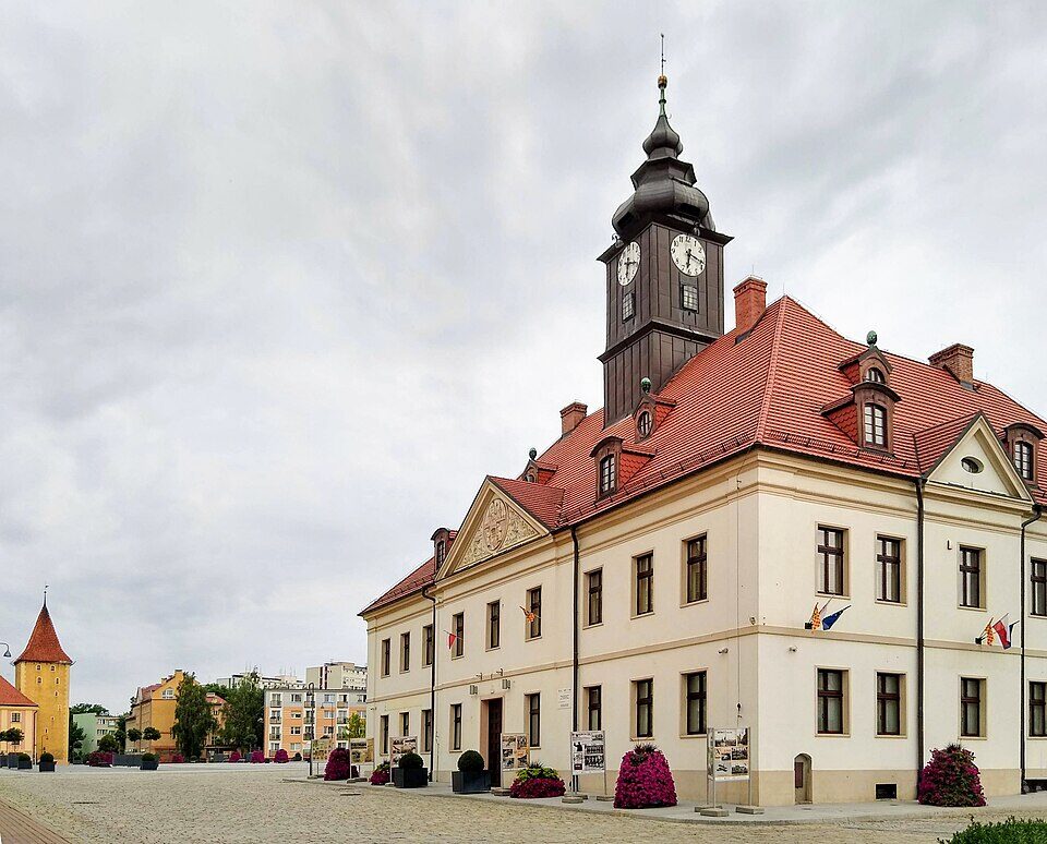 Lubin Rynek Ratusz