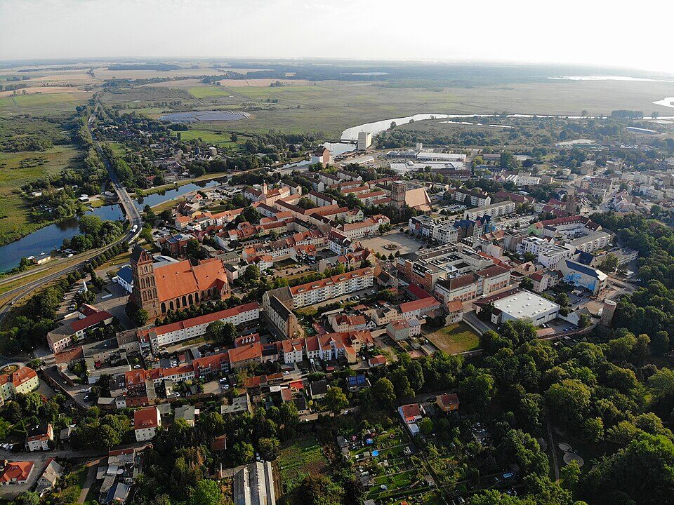 Anklam Luftaufnahme ( )