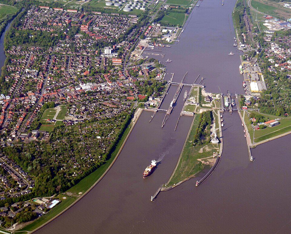Nord-Ostsee-Kanal Brunsbüttel