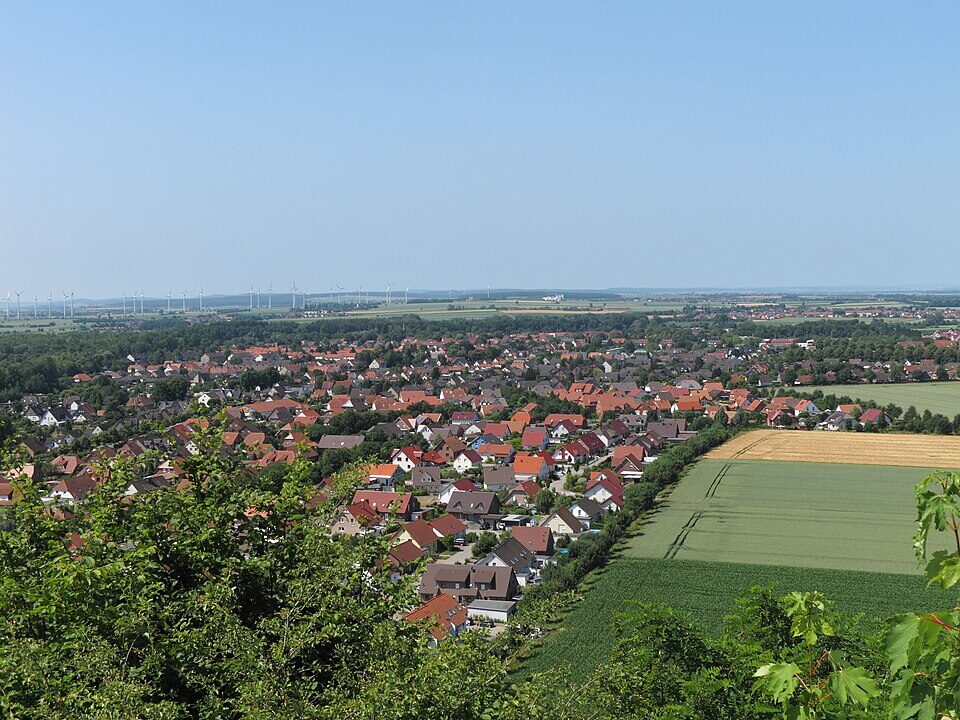 Lengede Seilbahnberg Blick