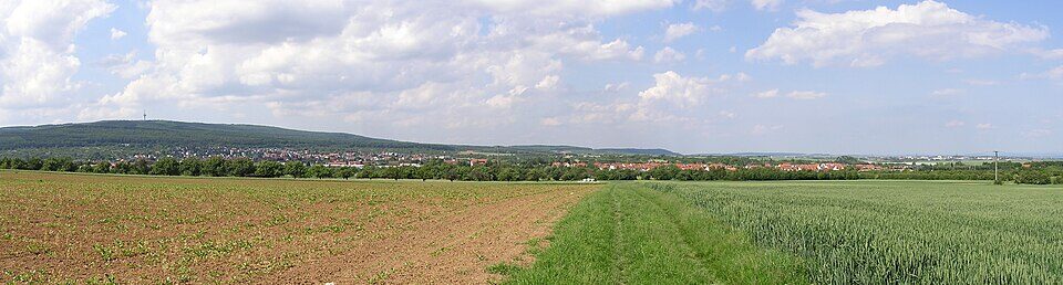 Rosbach Panorama in Rosbach vor der Höhe