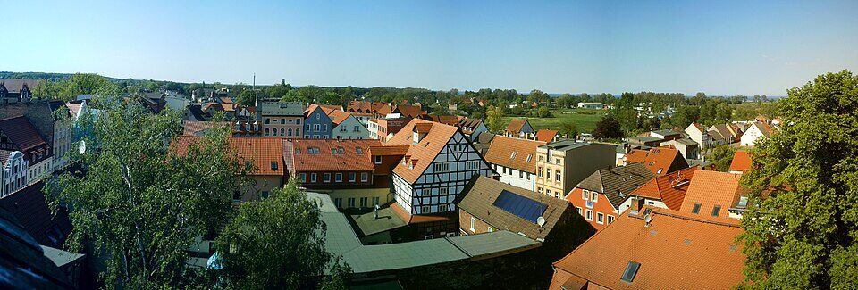 Panorama Altstadt in Ueckermünde