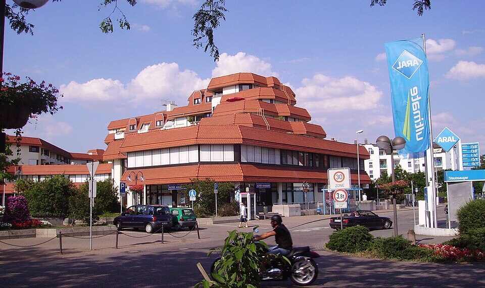 Ortsmitte von Limburgerhof
