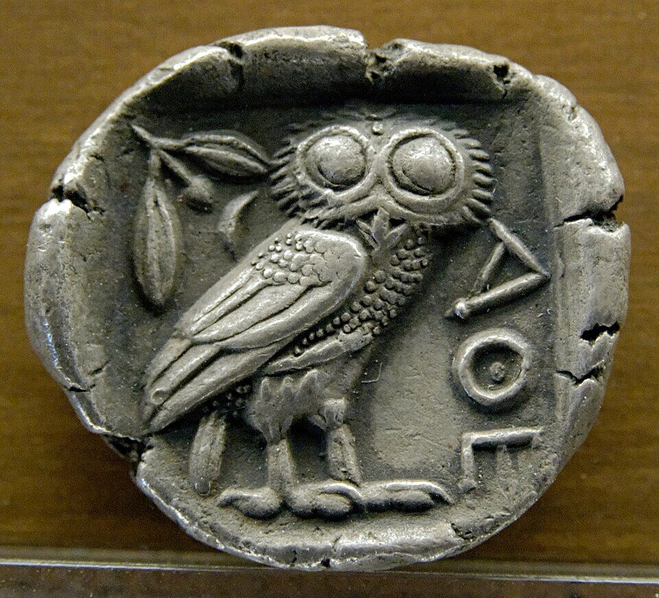 Tetradrachm Athens 480-420BC MBA Lyon in Wissen