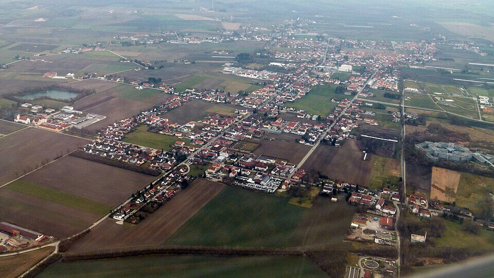 Ansicht von Hallbergmoos