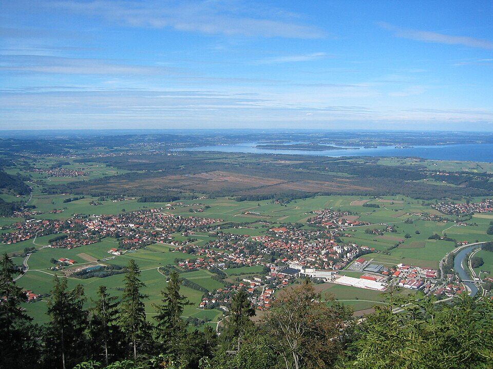 Ansicht von Grassau