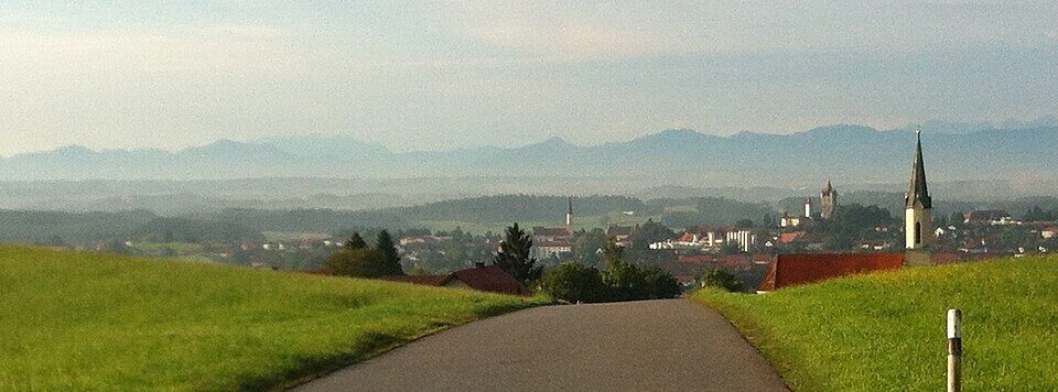 Haag und berg in Haag in Oberbayern