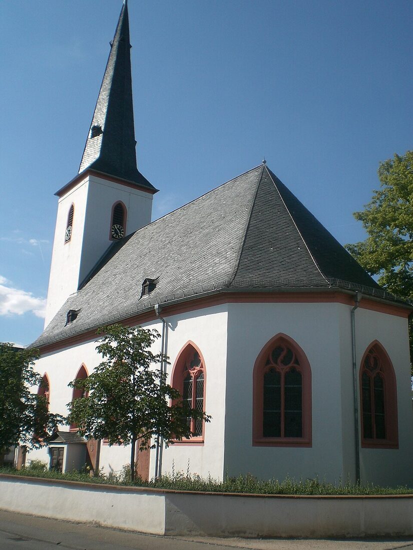 Stockstadt preĝejo in Stockstadt am Rhein
