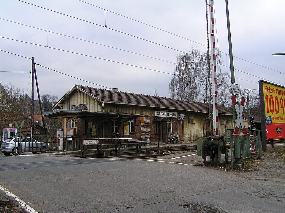 Bahnhof Oberboihingen Feb