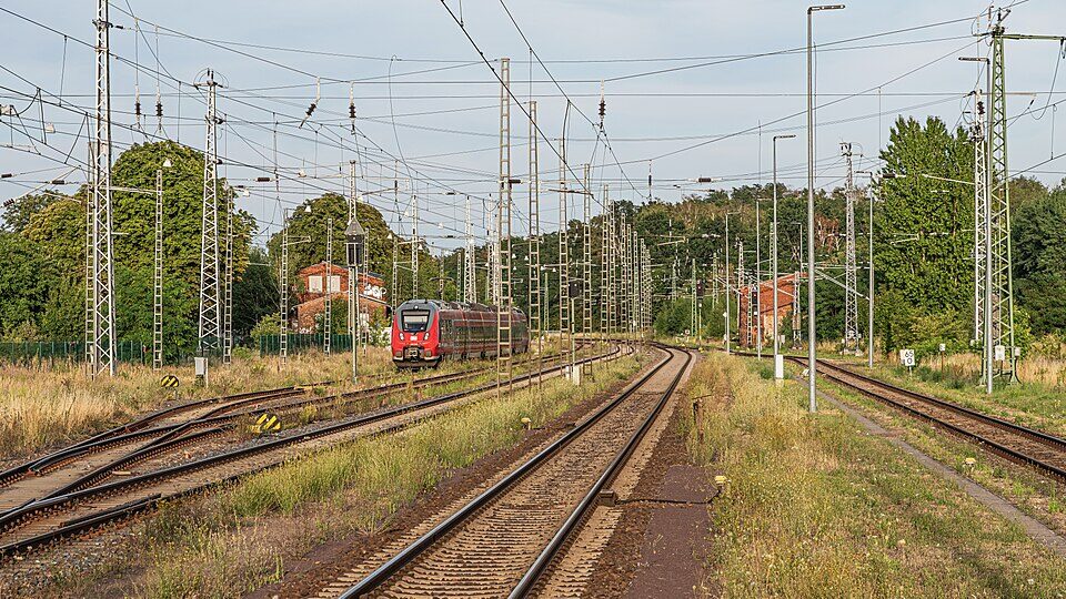Bad Belzig asv2022-07 img32 railway station in Wiesenburg