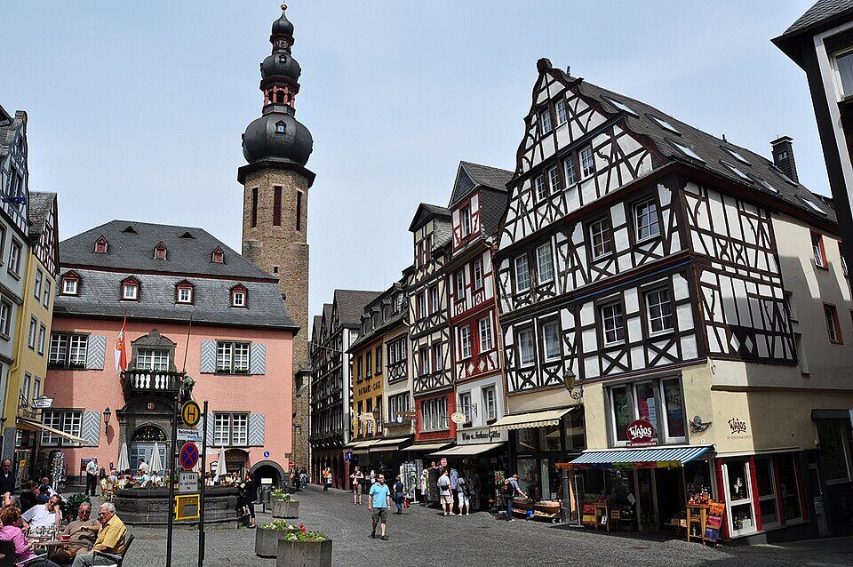 Germany , Rhineland-Palatinate, Cochem, Markt