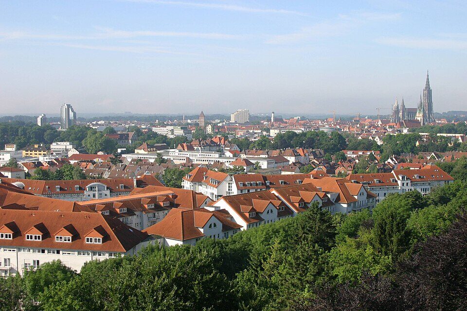 Ulm vom sprollheim aus