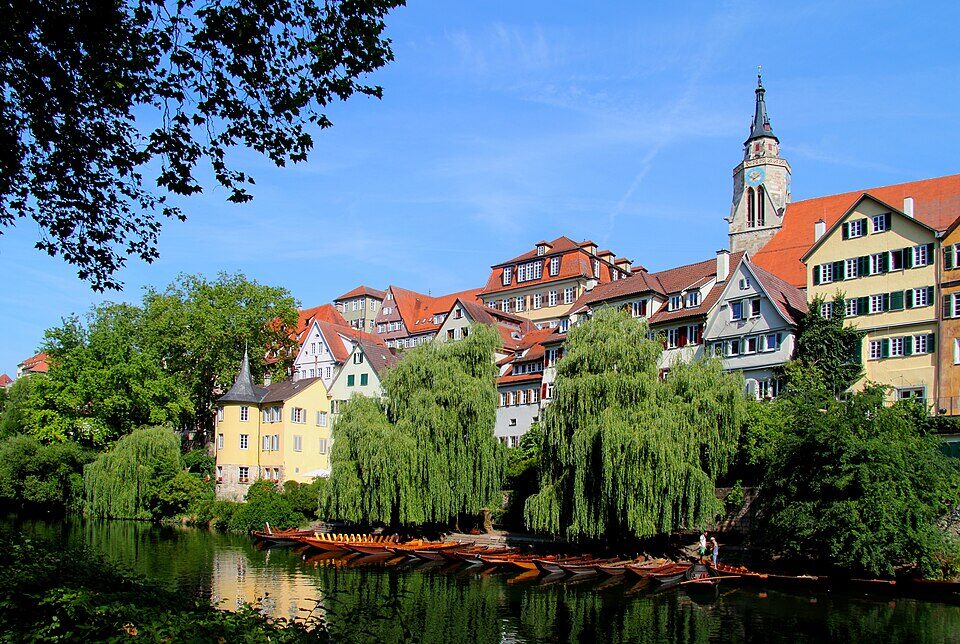 Neckarfront in Tübingen