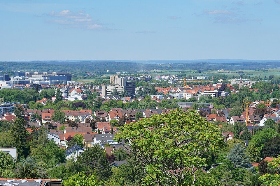Blick über Sindelfingen