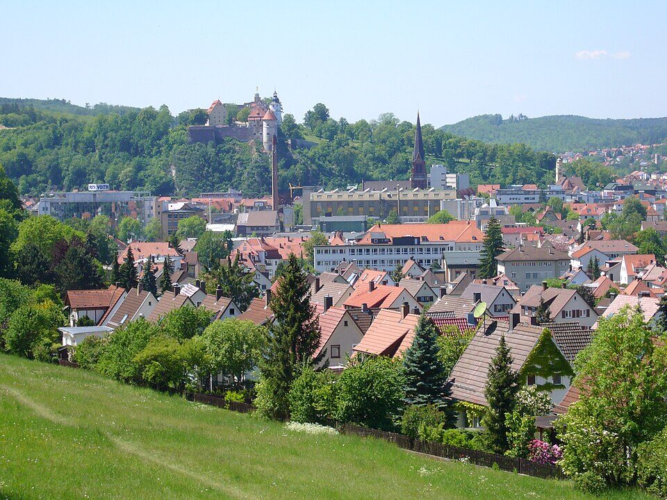 Heidenheim von Osten gesehen in Heidenheim an der Brenz