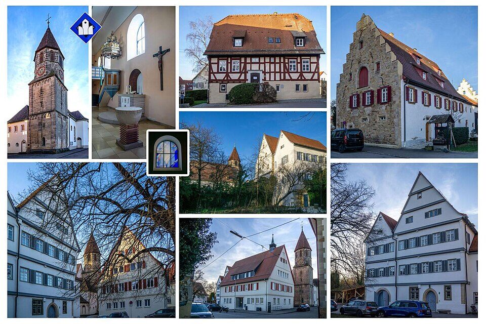 Landappbw 1817 Ehem. Klosterhof der Probstei Nellingen des Klosters St. Blasien Ostfildern-Nellingen