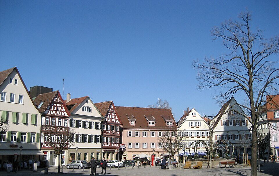 Öhringen Marktplatzansicht