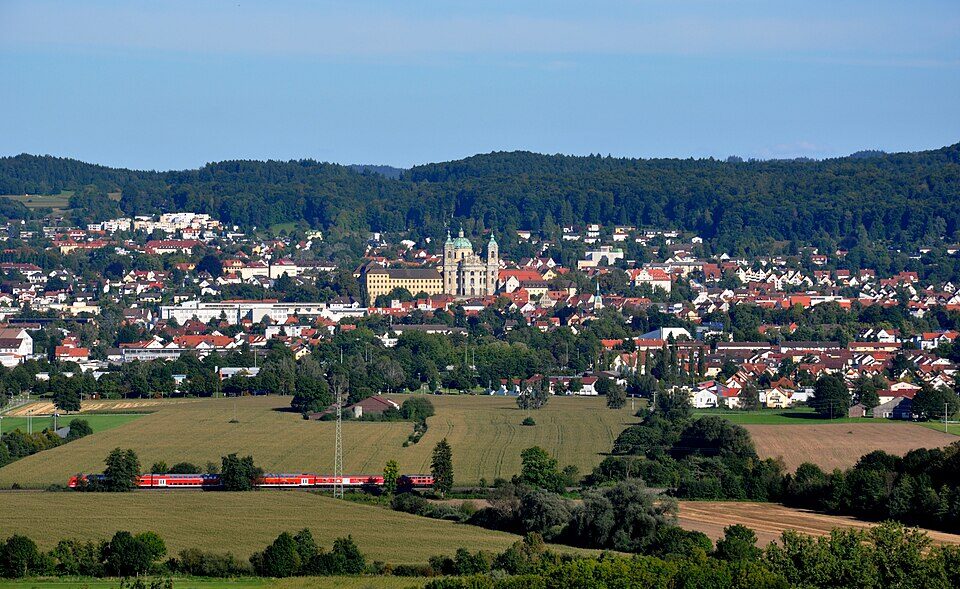 Weingarten Blick von Berg