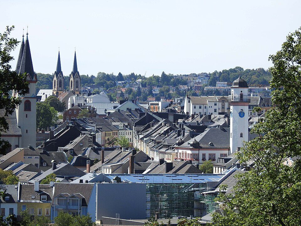 Hof, HO, Theresienstein, Pavillon, Innenstadt v N